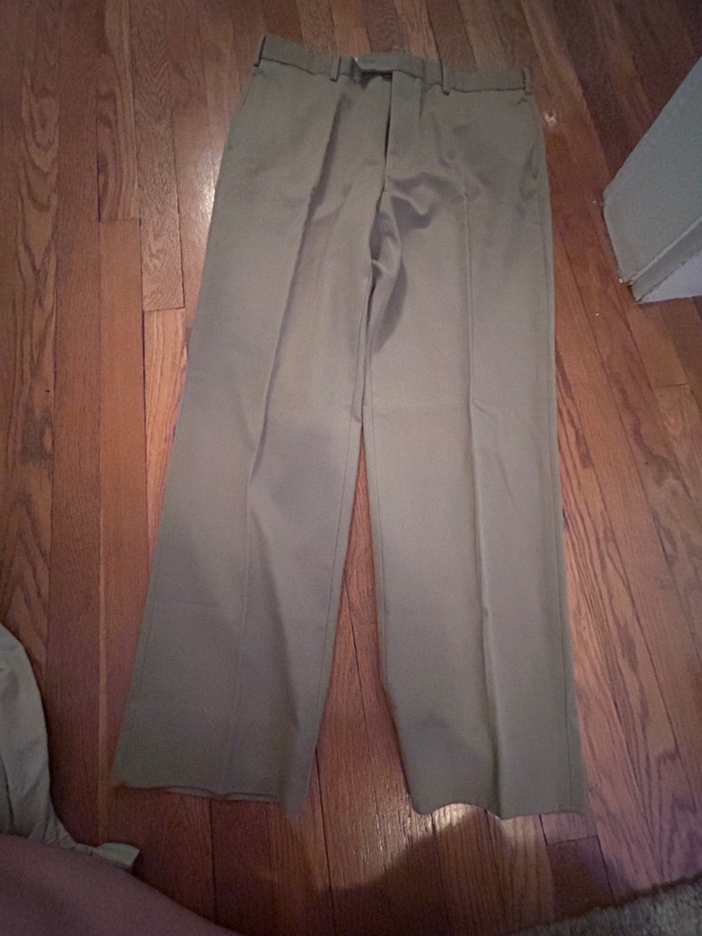 Brooks Brothers 1818 Madison Khaki Wool Dress Pants W37 L32